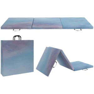 Tapis de gymnastique yoga pilates fitness pliable