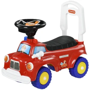 Porteur trotteur Enfants véhicule à pousser camion de pompier