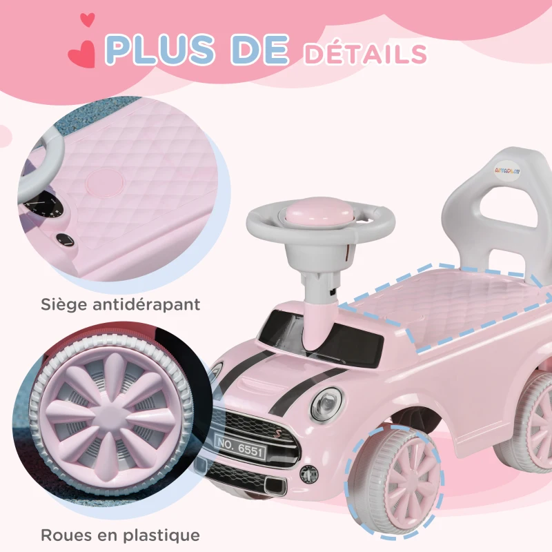 Porteur Enfants Voiture 18-36 Mois – Image 2