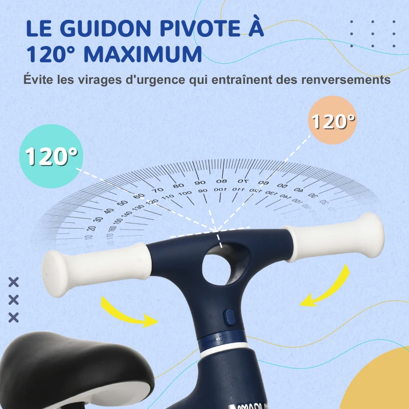 Draisienne vélo 2 roues sans pédales enfant – Image 7