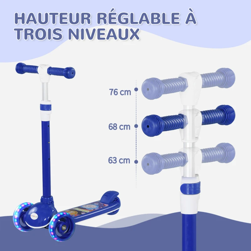 Trottinette enfant 3 Roues Lumineuses LED – Image 7