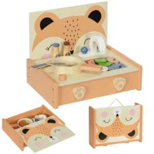 Mini-cuisine en bois jouet enfant
