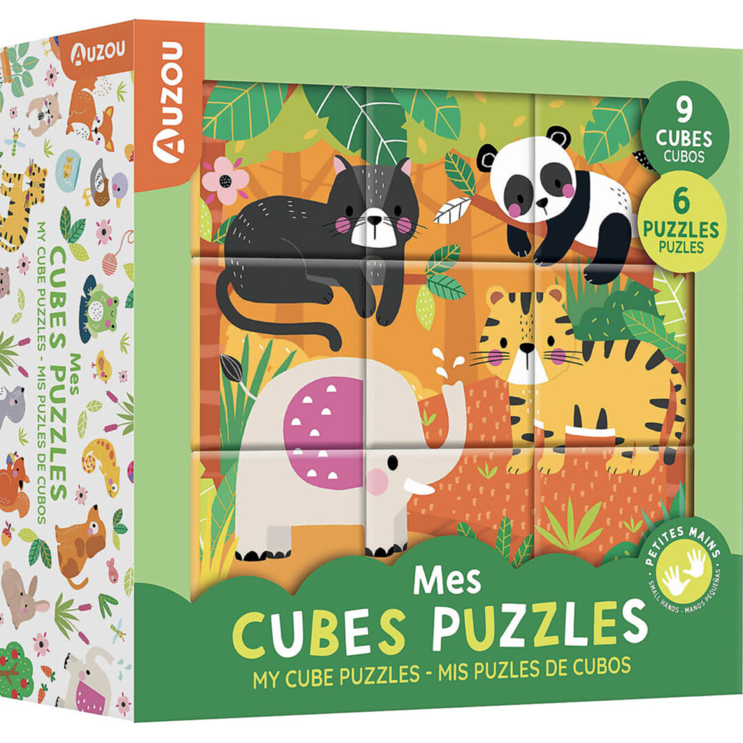 9791039534987 Mes Cubes Puzzle - Animaux Mignons