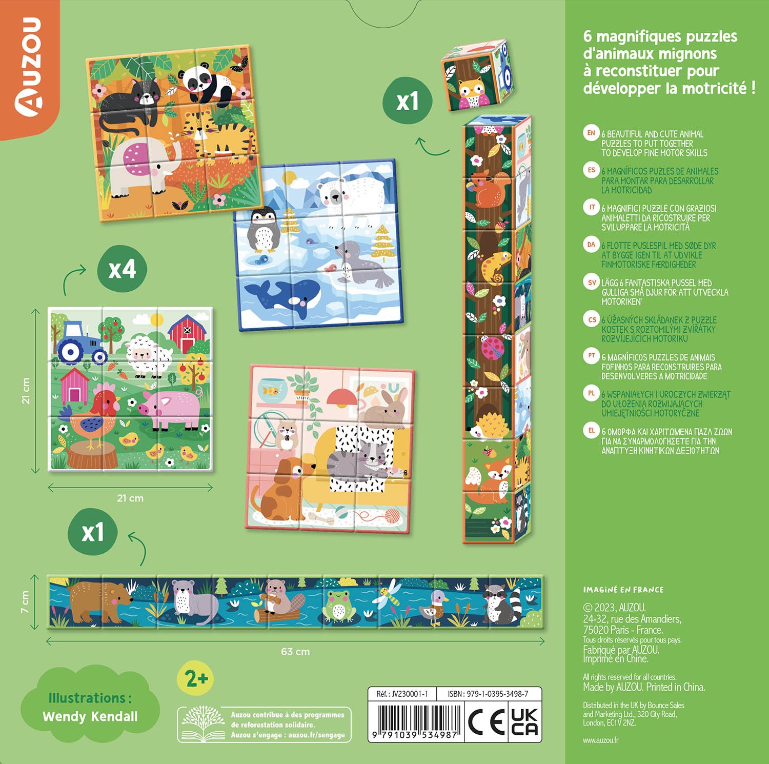 Mes Cubes Puzzle - Animaux Mignons – Image 4