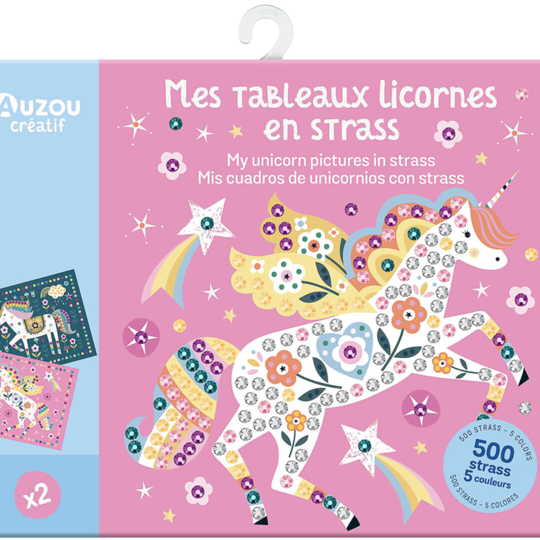 9791039536813 Mes Tableaux Licornes En Strass