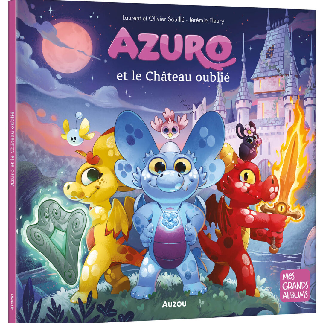9791039541466 Azuro Et Le Château Oublié - Mes Grands Albums