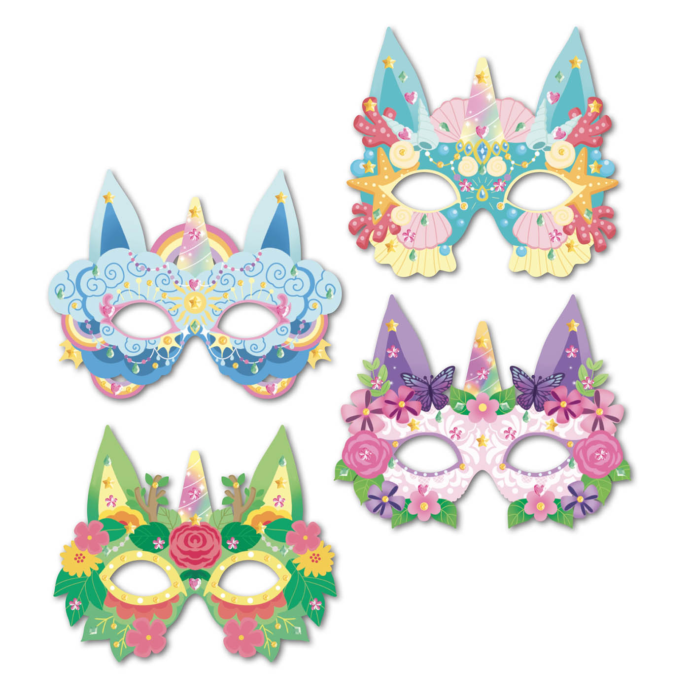 Masques À Décorer - Licornes – Image 2