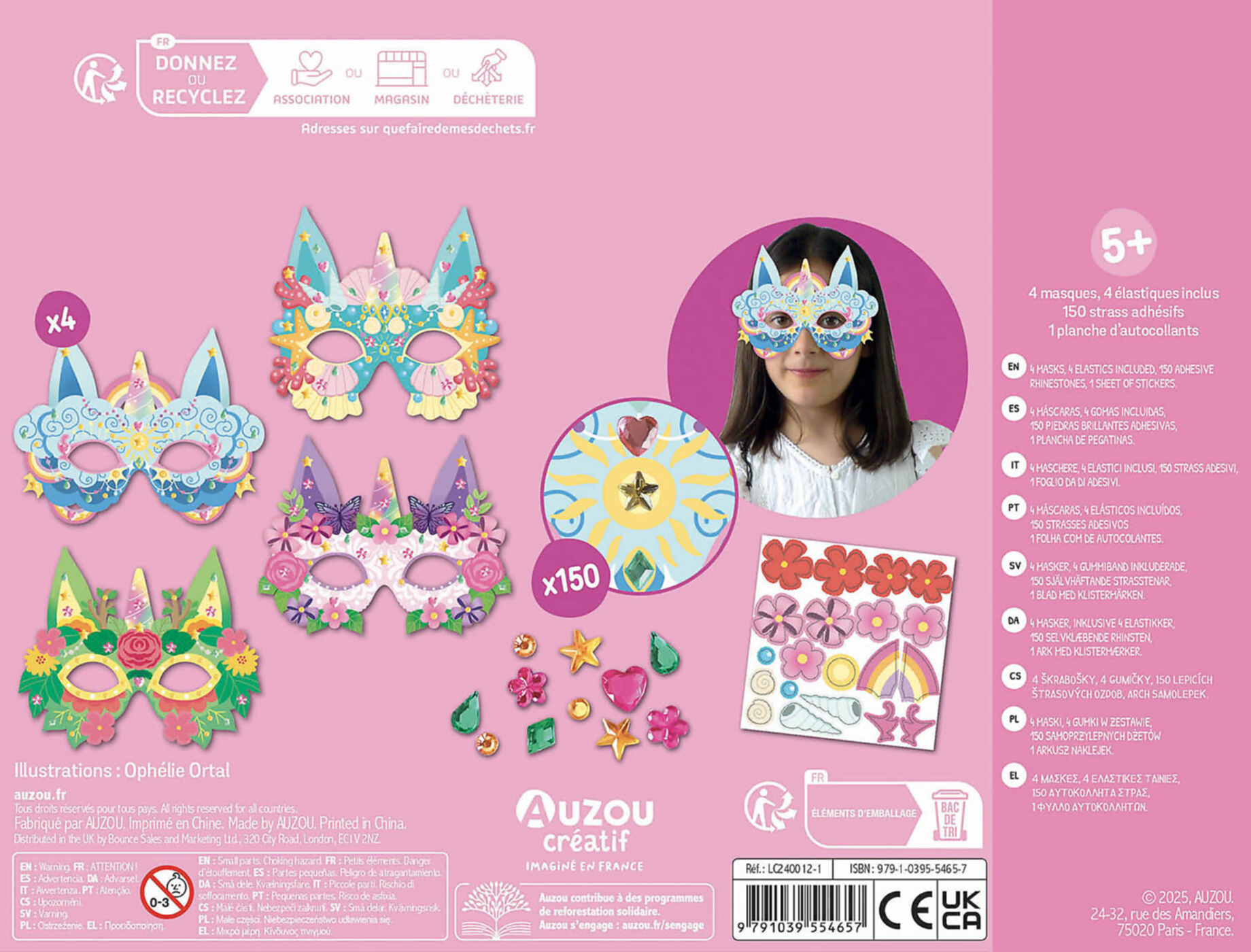 Masques À Décorer - Licornes – Image 4