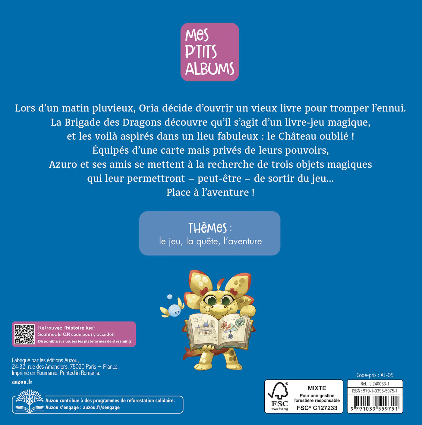 Azuro Le Château Oublié - Mes P'tits Album – Image 4