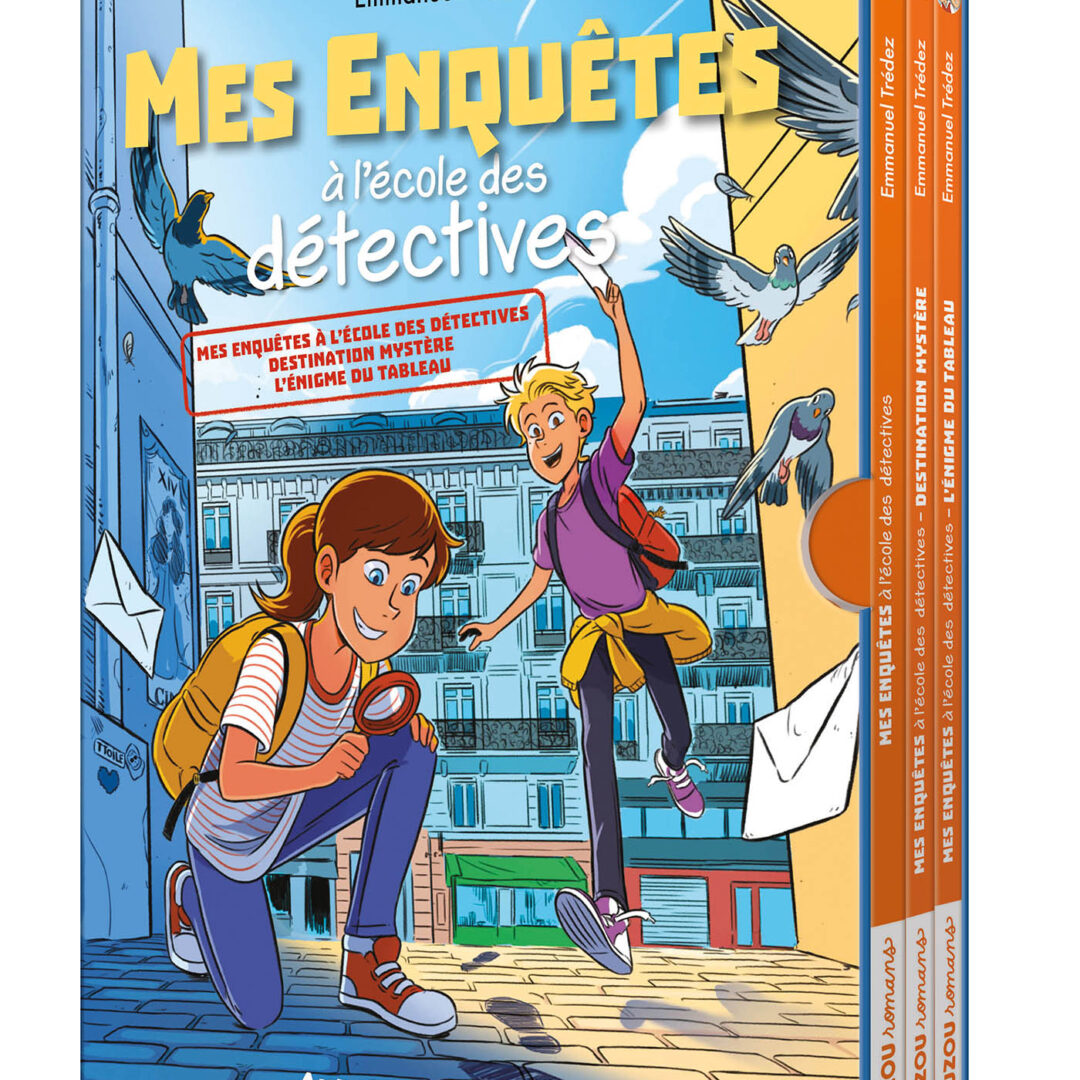 9791039566261 Coffret Bibliothèque 1 - Mes Enquêtes À L'École Des Détectives - Tomes 1 À 3