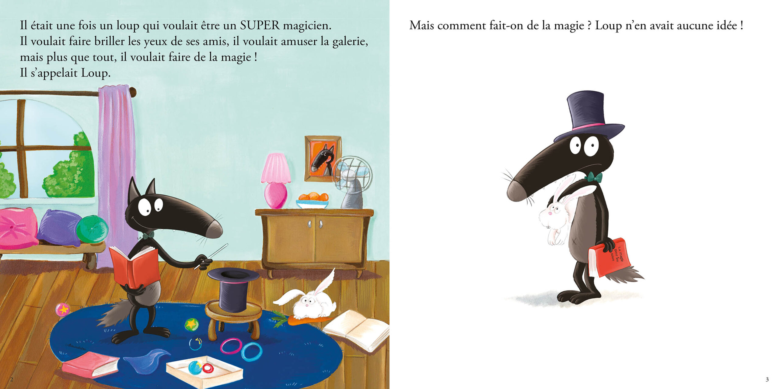 Le Loup Qui Voulait Être Un Super Magicien – Image 2