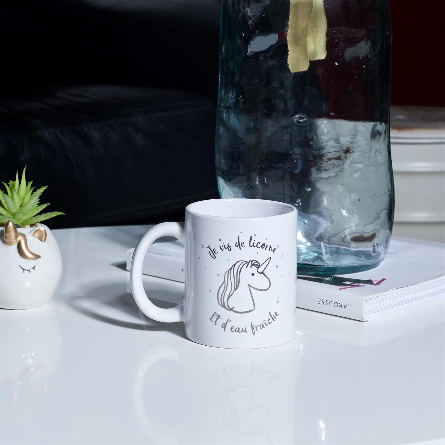 Mug Licorne Ceramique 33Cl – Image 2