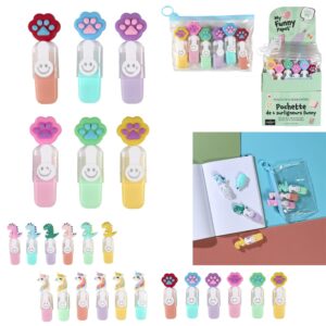 Pochette De Surligneur Funny Kawaii X6
