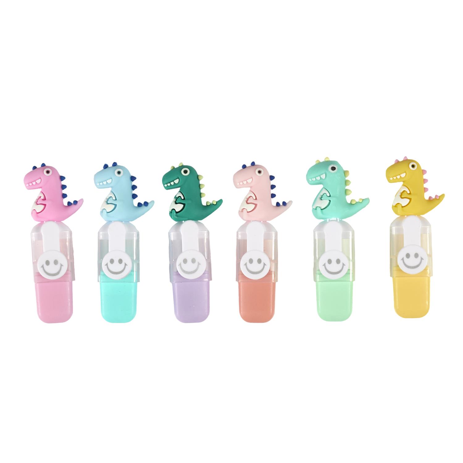 Pochette De Surligneur Funny Kawaii X6 – Image 3