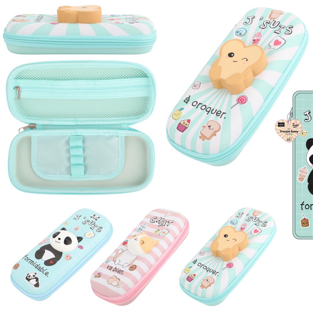 EC0050_GLOBAL Trousse Funny Kawaii