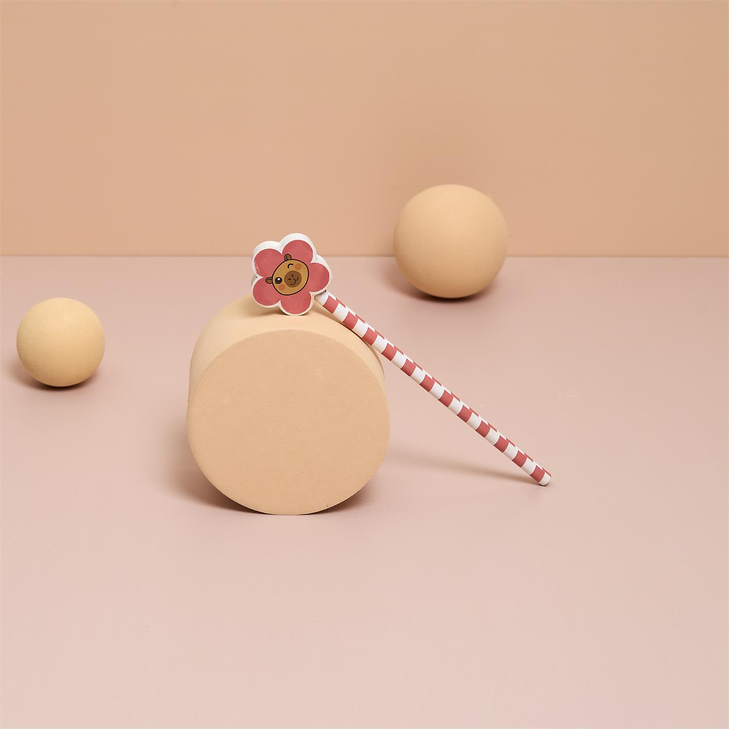 Crayon A Papier Et Gomme Capybara – Image 3