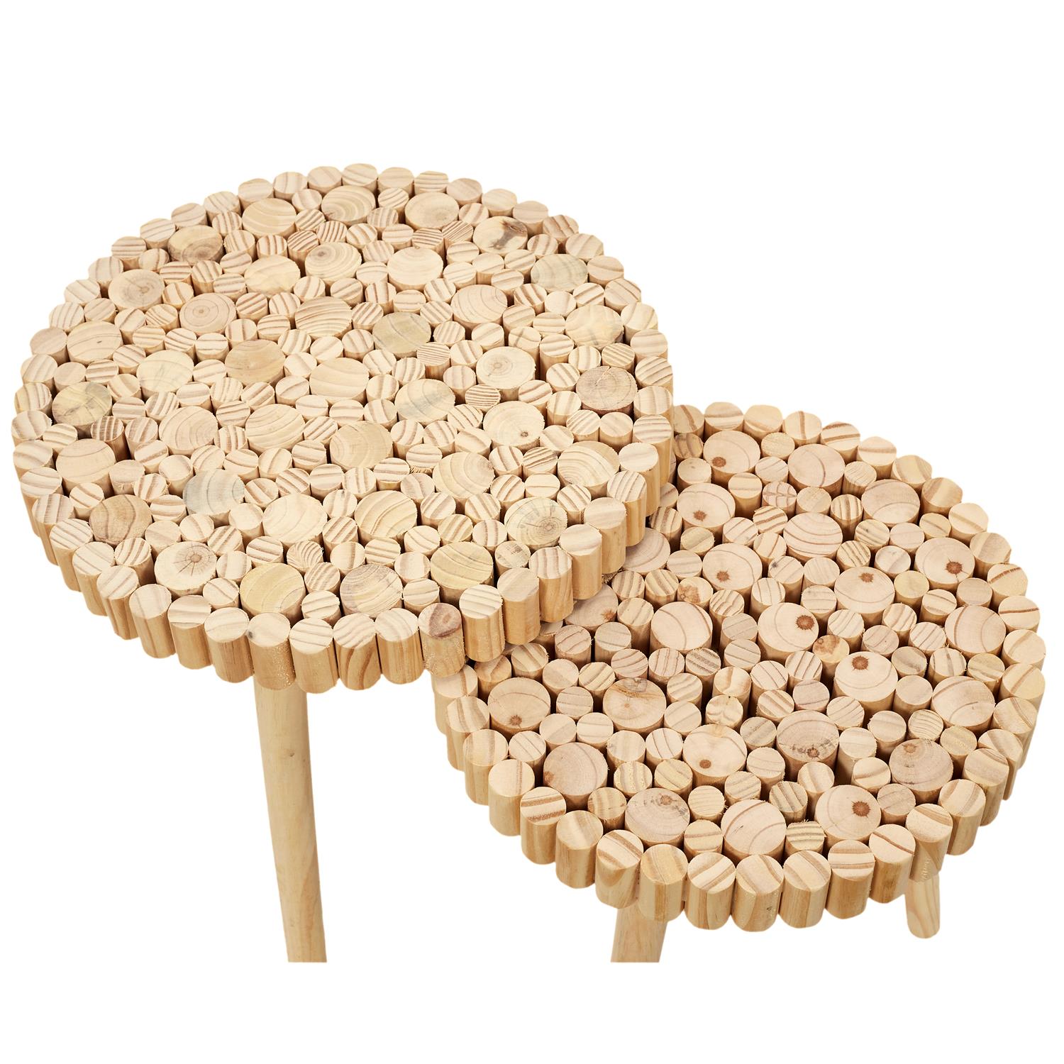 Table Gigogne Rondin – Image 4