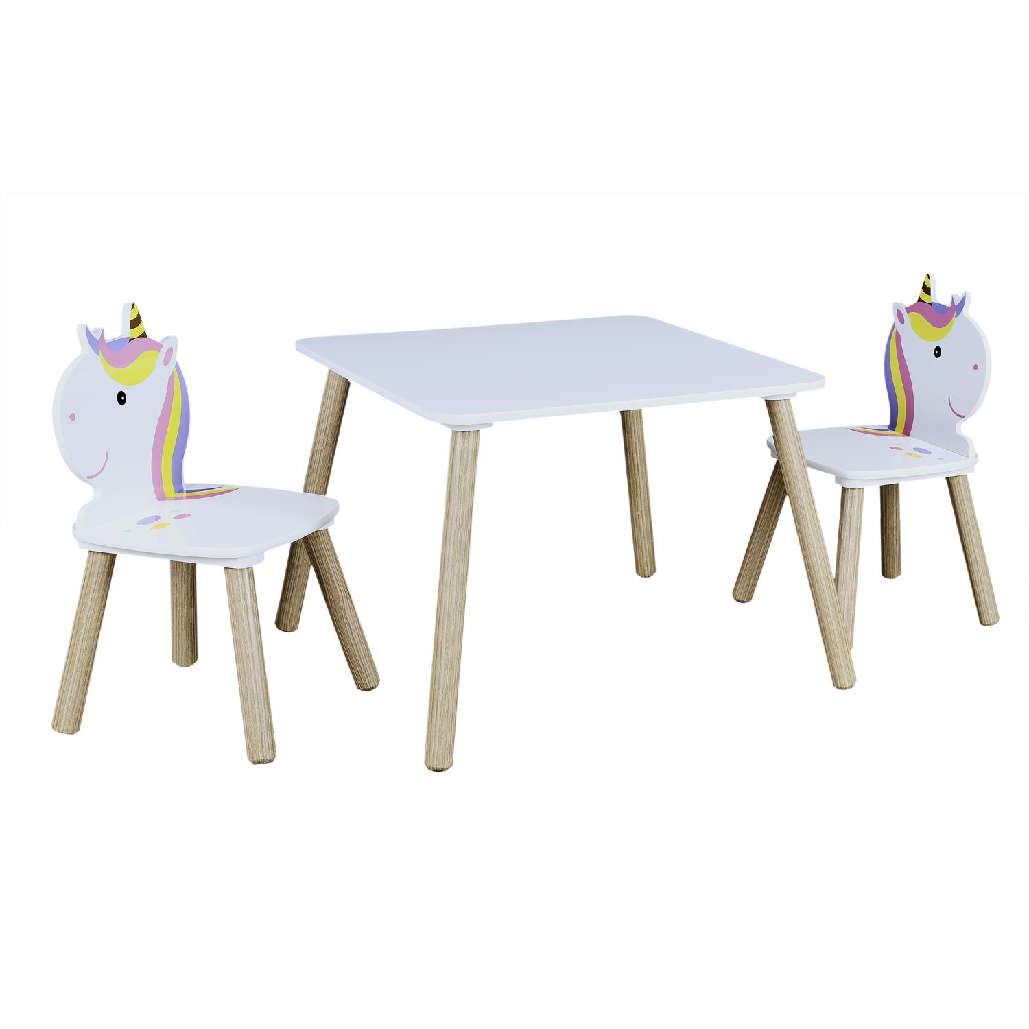 Table Et 2 Chaises Licorne Lily – Image 2