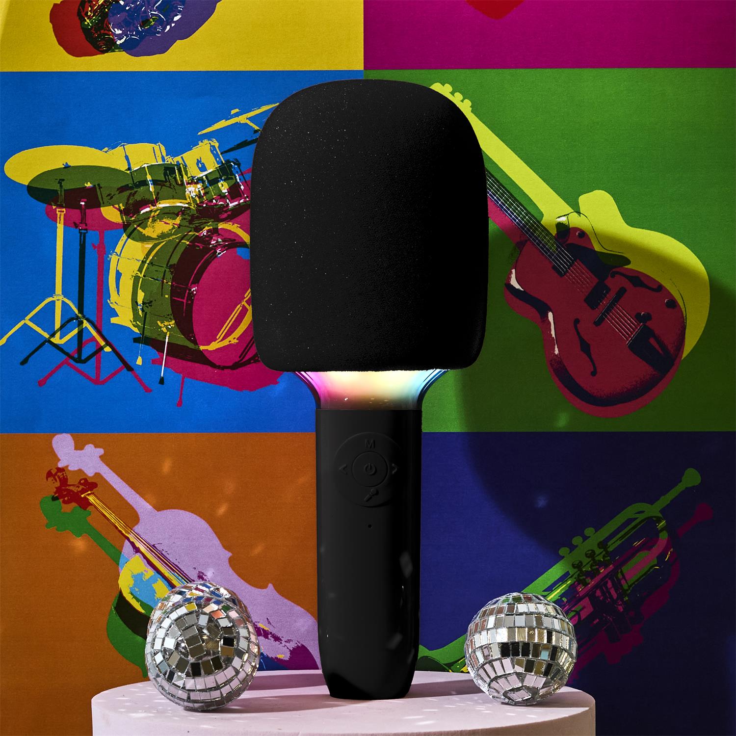 Enceinte Micro Karaoke Lumineux 5W – Image 3