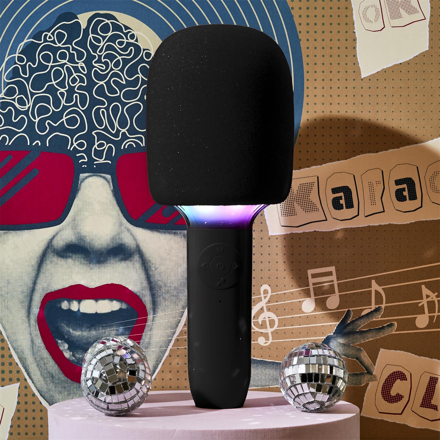 Enceinte Micro Karaoke Lumineux 5W – Image 6