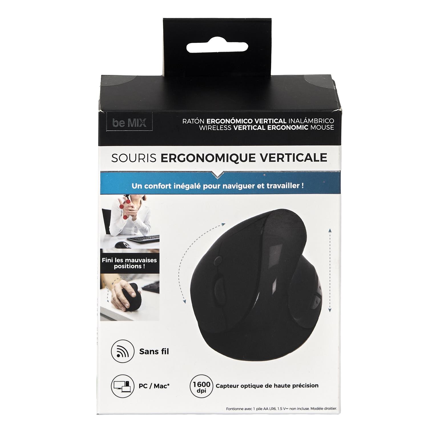Souris Ergonomique Verticale Sans Fil – Image 2