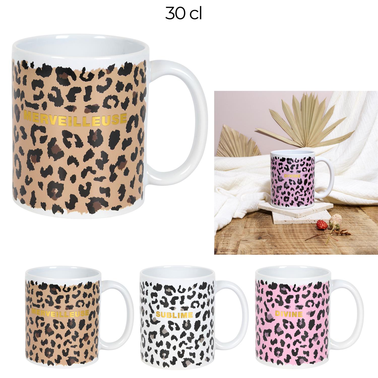 Mug Leopard 30Cl
