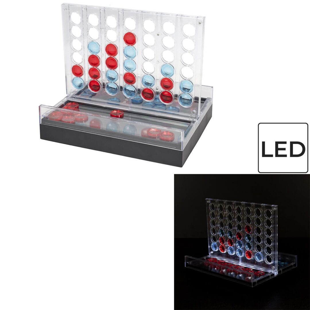 MG3537_GLOBAL Jeu Du puissance 4 transparent Led