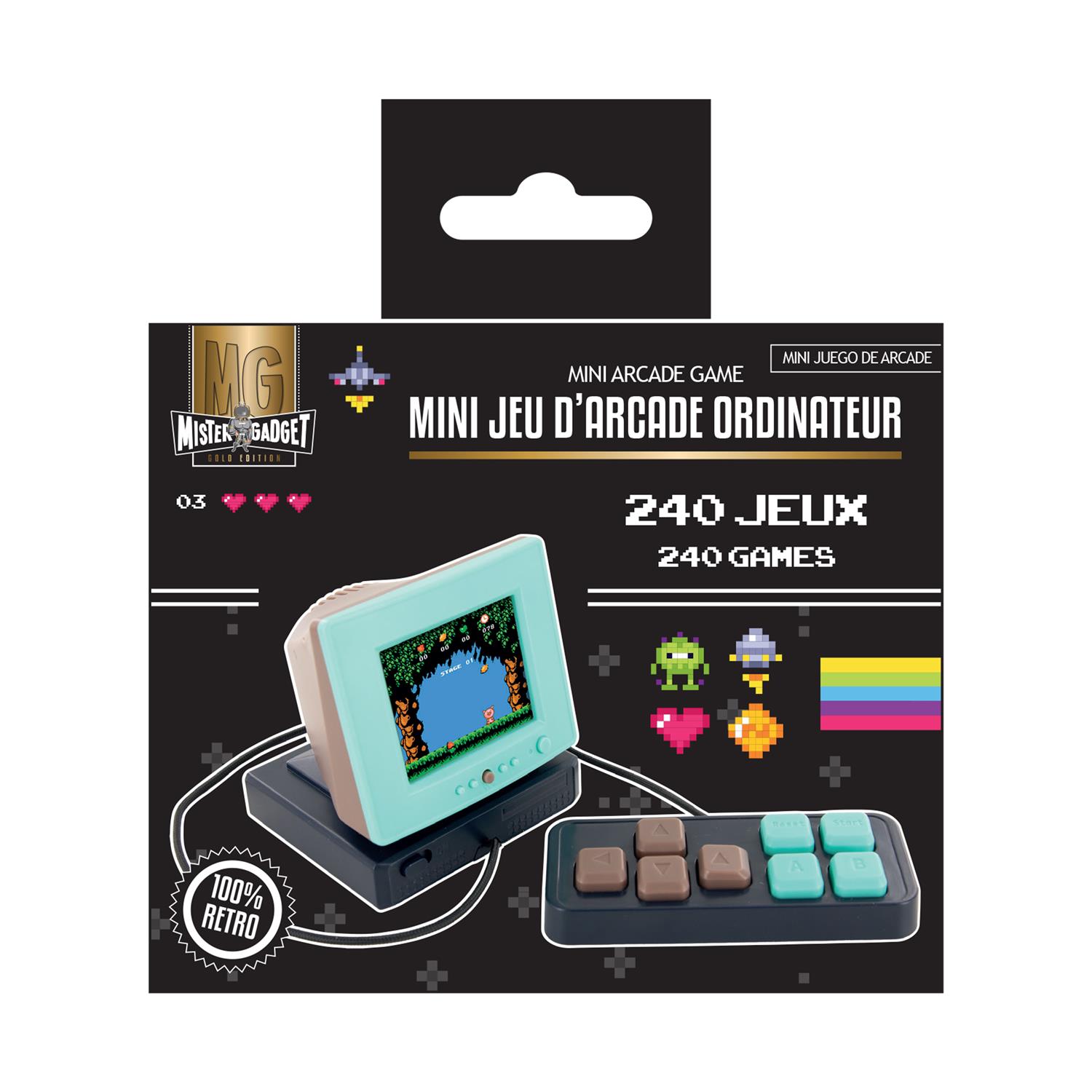 Jeux Arcades Mini Ordi 240 Jeux – Image 4