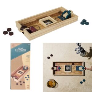 Jeu De Lancer De Jetons En Bois