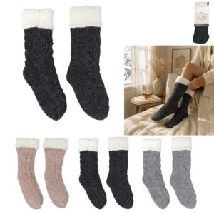 Chaussettes Chenille Sherpa