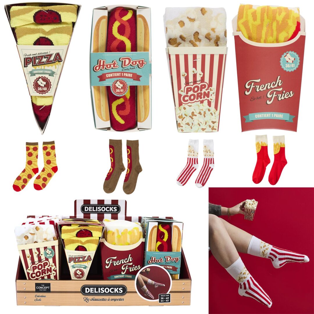 PA0083_GLOBAL Chaussettes Delisocks Fast Food Display