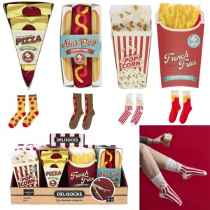 Chaussettes Delisocks Fast Food Display