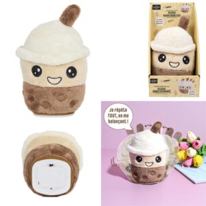 Peluche Bubble Tea Parlant Anime Kawaii