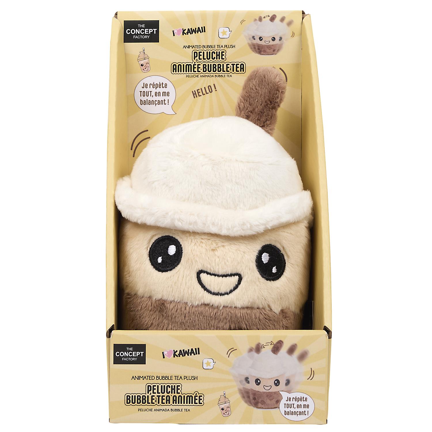 Peluche Bubble Tea Parlant Anime Kawaii – Image 2