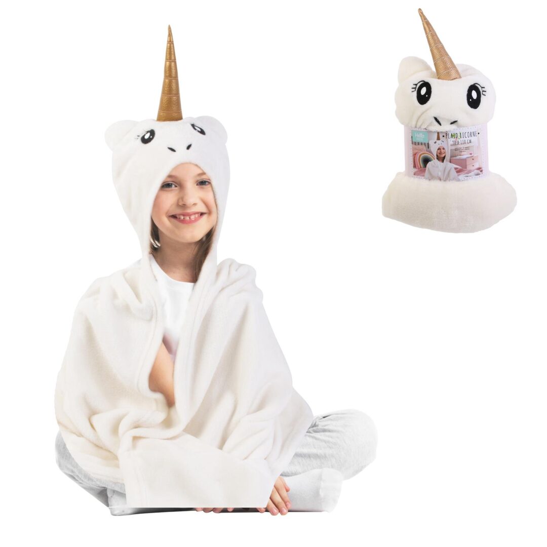 TX6004_GLOBAL Plaid Licorne 90X110Cm