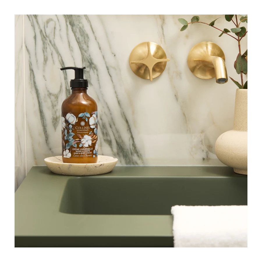 Crème Universelle Mains & Corps 225ml Coton des Champs – Image 2