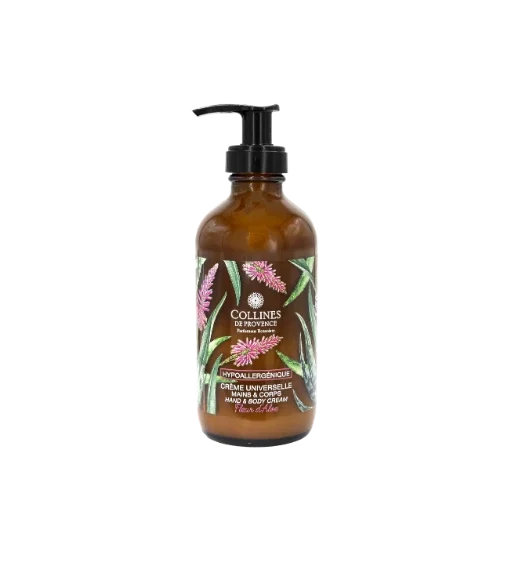 Crème Universelle Mains & Corps 225ml Fleur d'Aloe