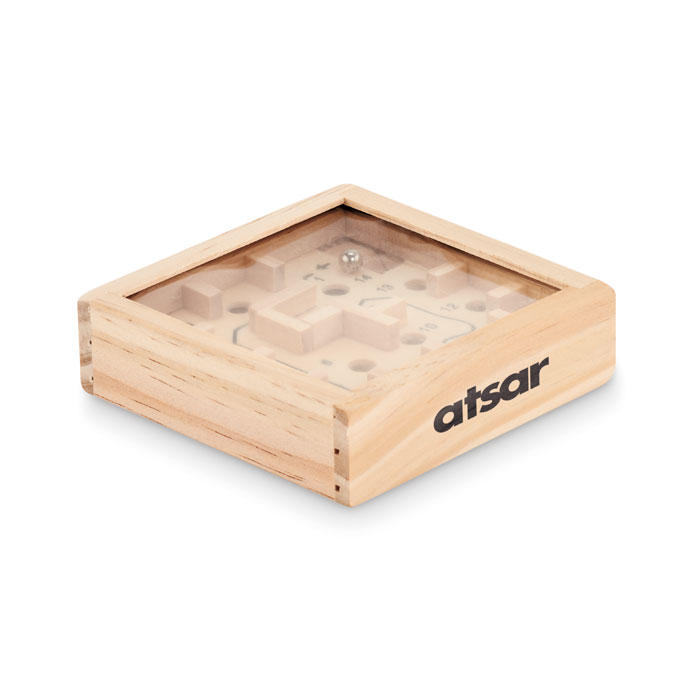 Labyrinthe en Bois de Pin – Jeu d'Adresse Classique – Image 3