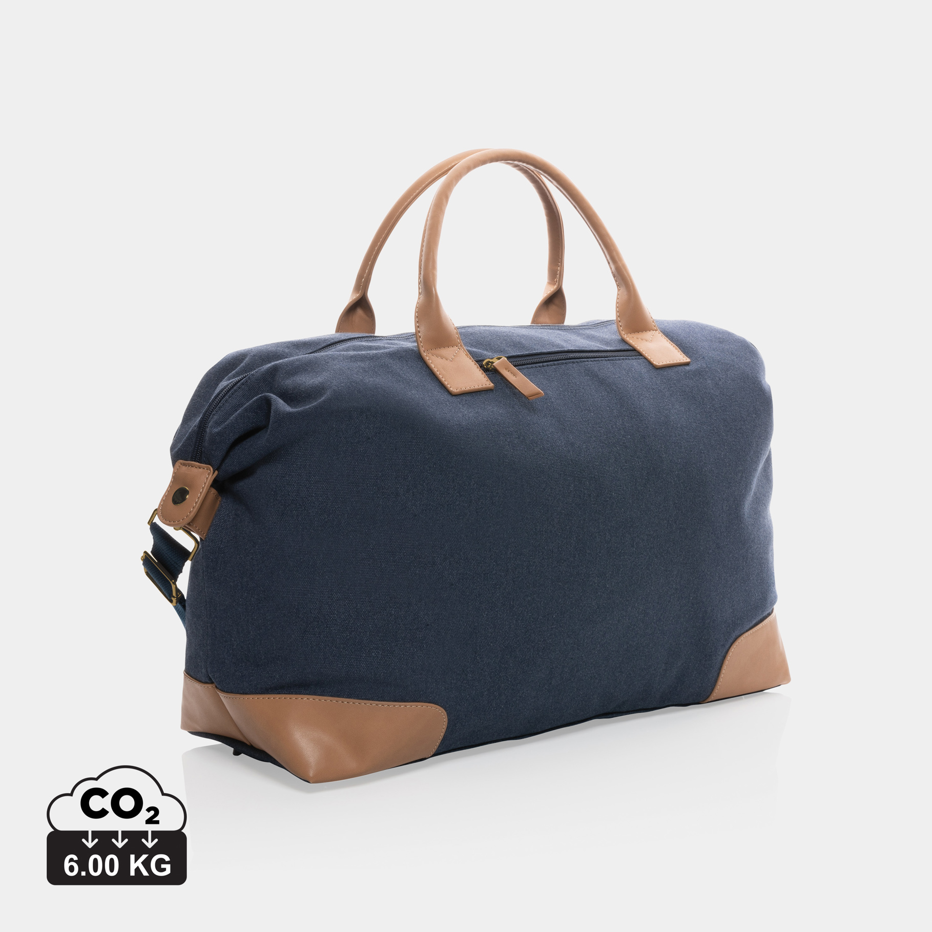 Sac weekend Impact AWARE™ en toile 16oz recyclée – Image 3