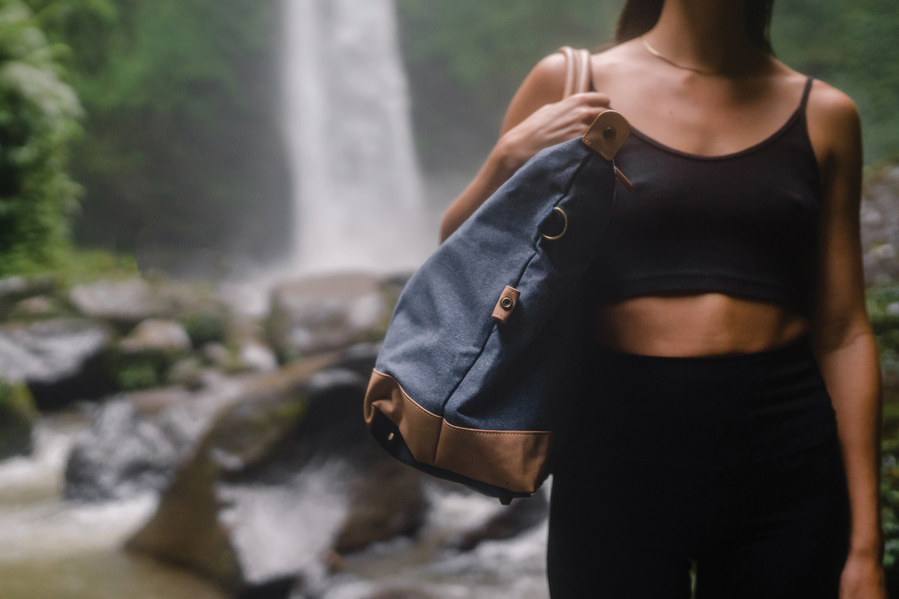 Sac weekend Impact AWARE™ en toile 16oz recyclée – Image 5