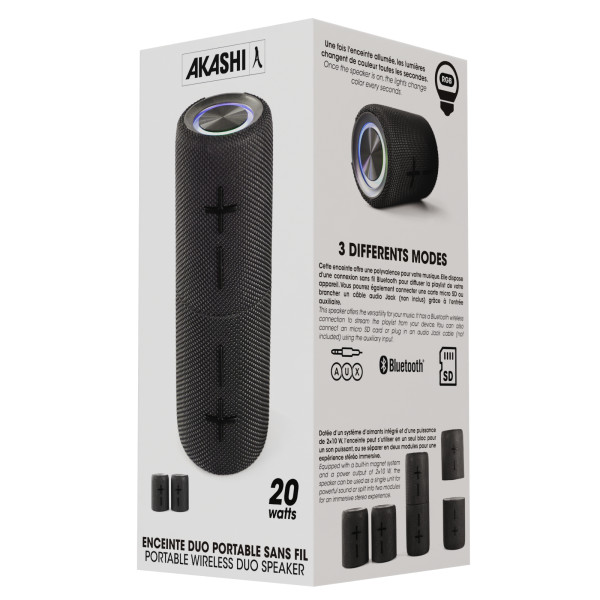 DAIKO - Enceinte magnétique stéréo 2x10W – Image 2