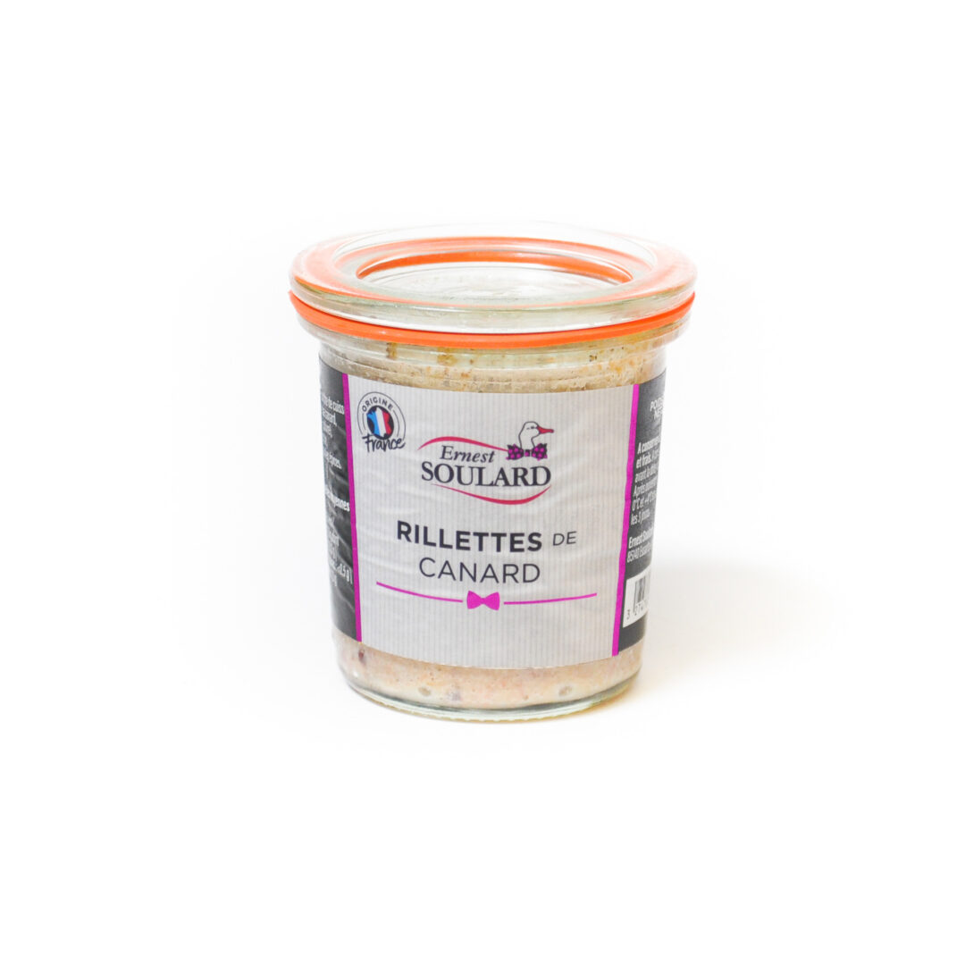 0FT1J016 - 01SOU549 RILLETTES DE CND 90G Rilette De Canard - Conserve 90g