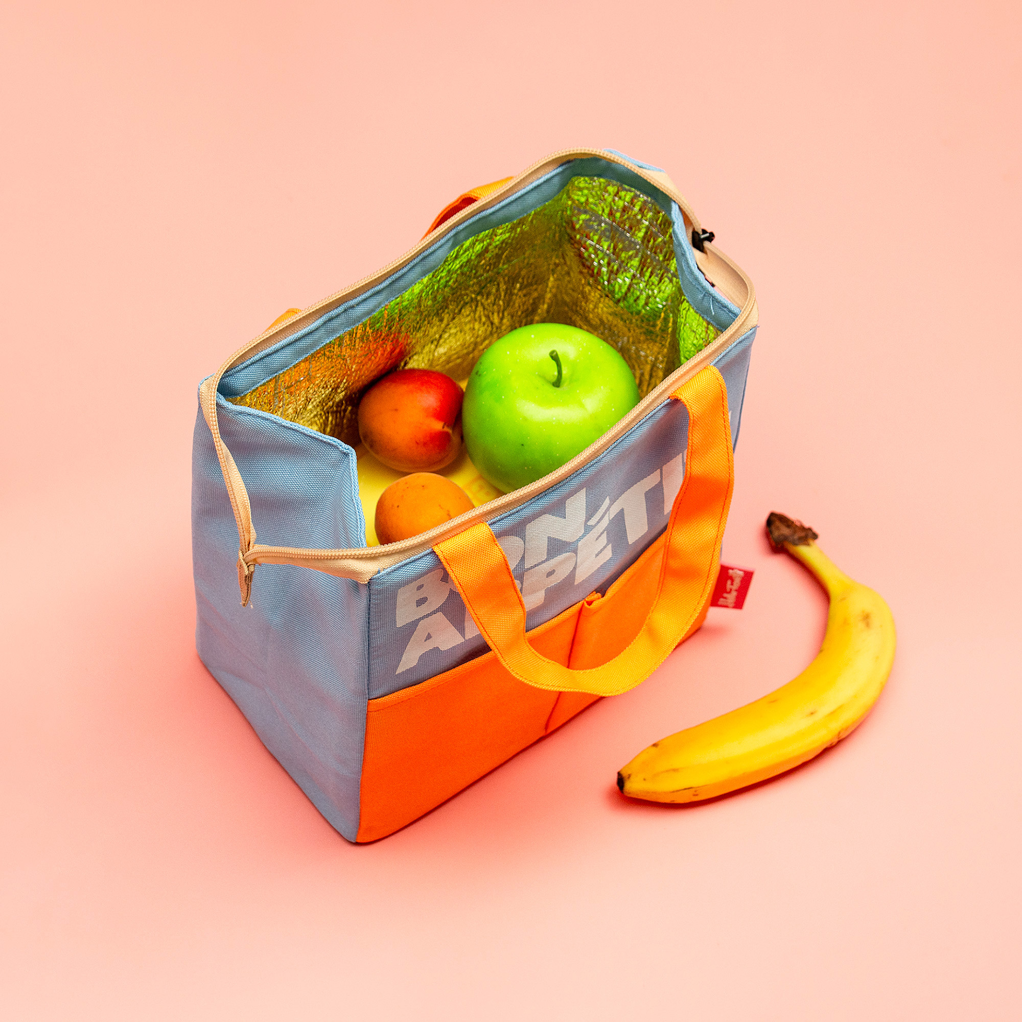 Sac Isotherme "Bon Appétit" – Orange – Image 2