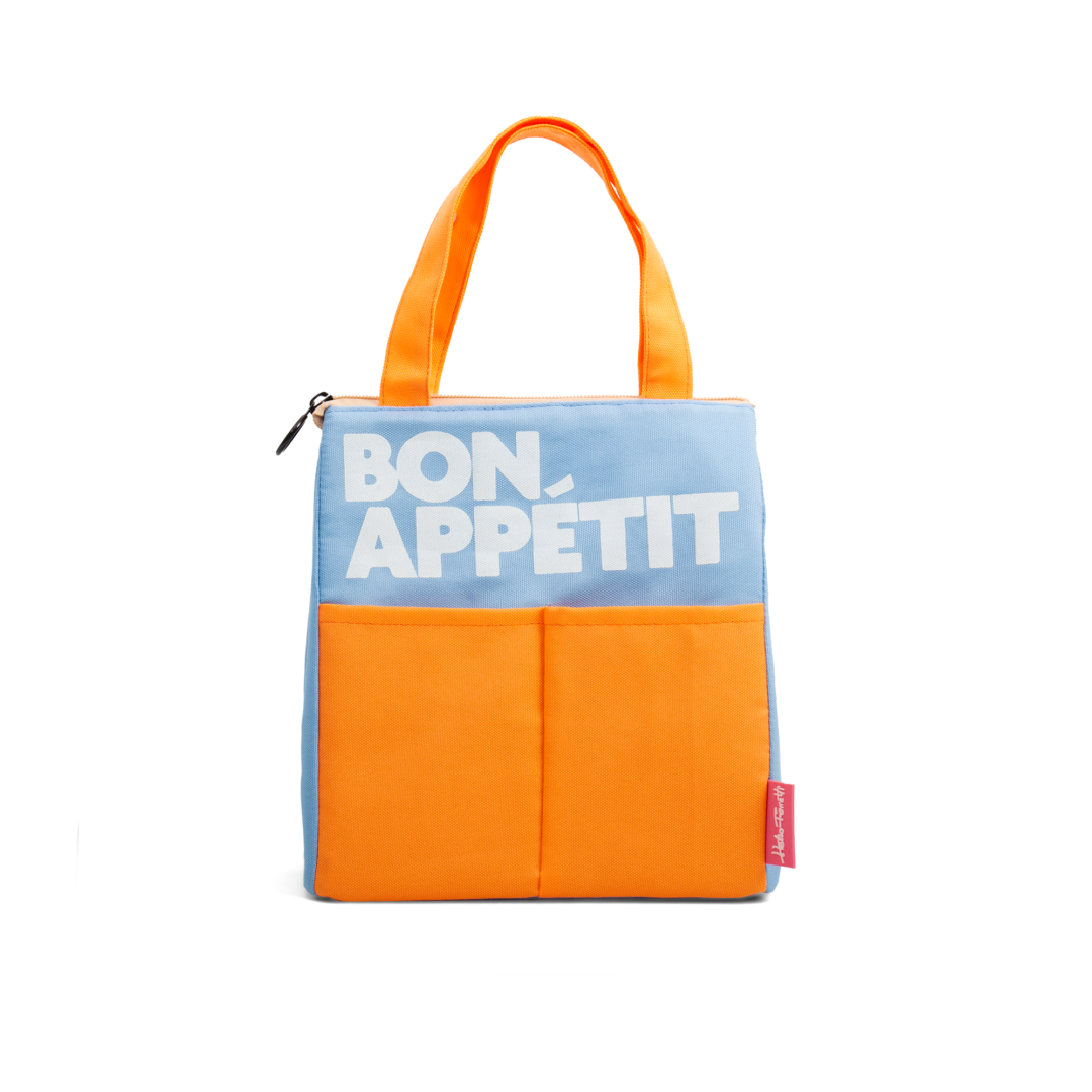 122359-l Sac Isotherme "Bon Appétit" – Orange