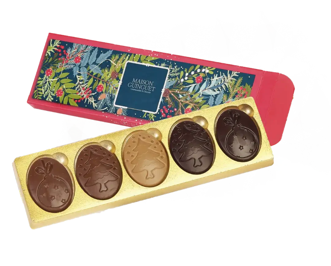 5 chocolats Étui "Un Ecrin De 5 Chocolats" 40g