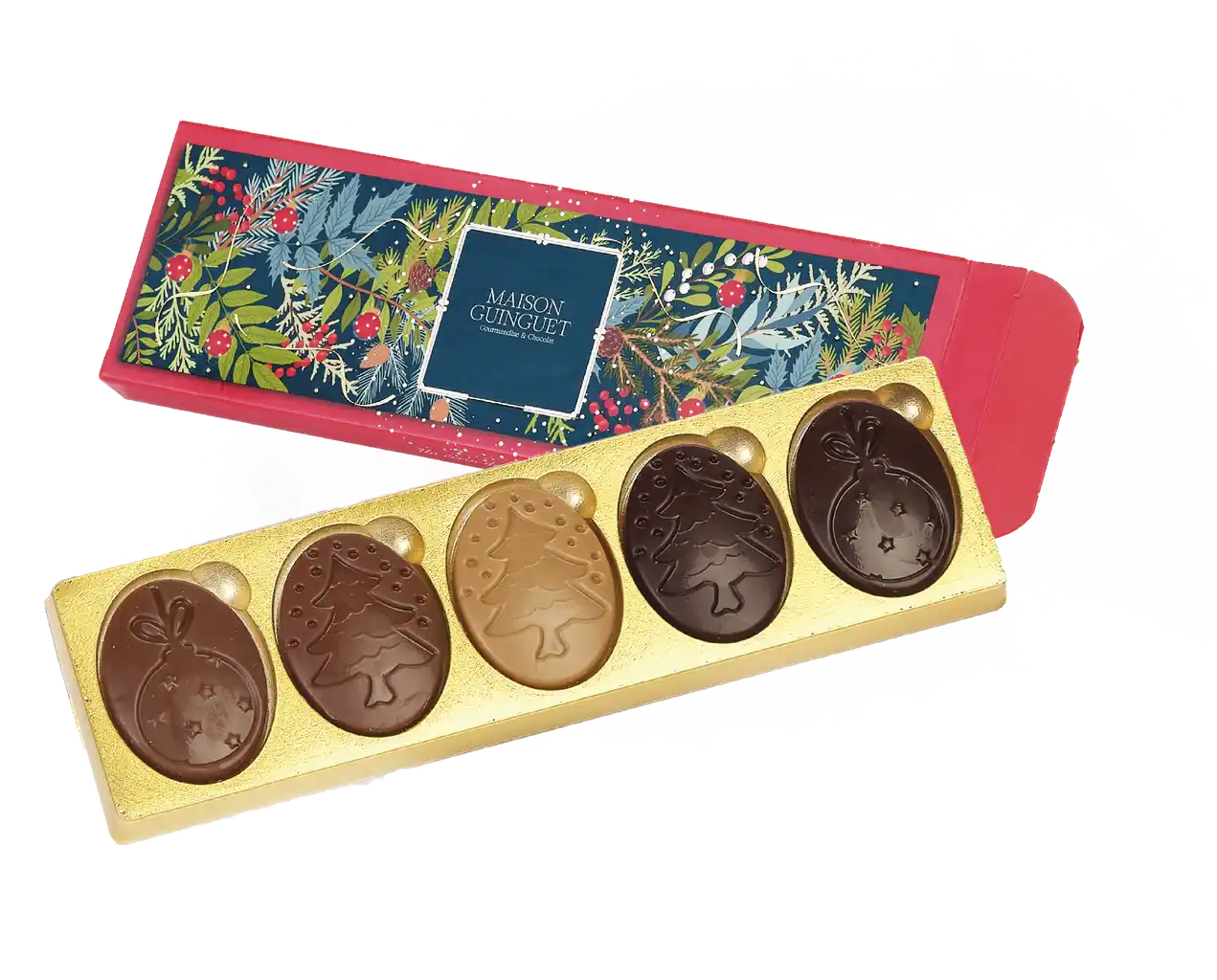 Étui "Un Ecrin De 5 Chocolats" 40g