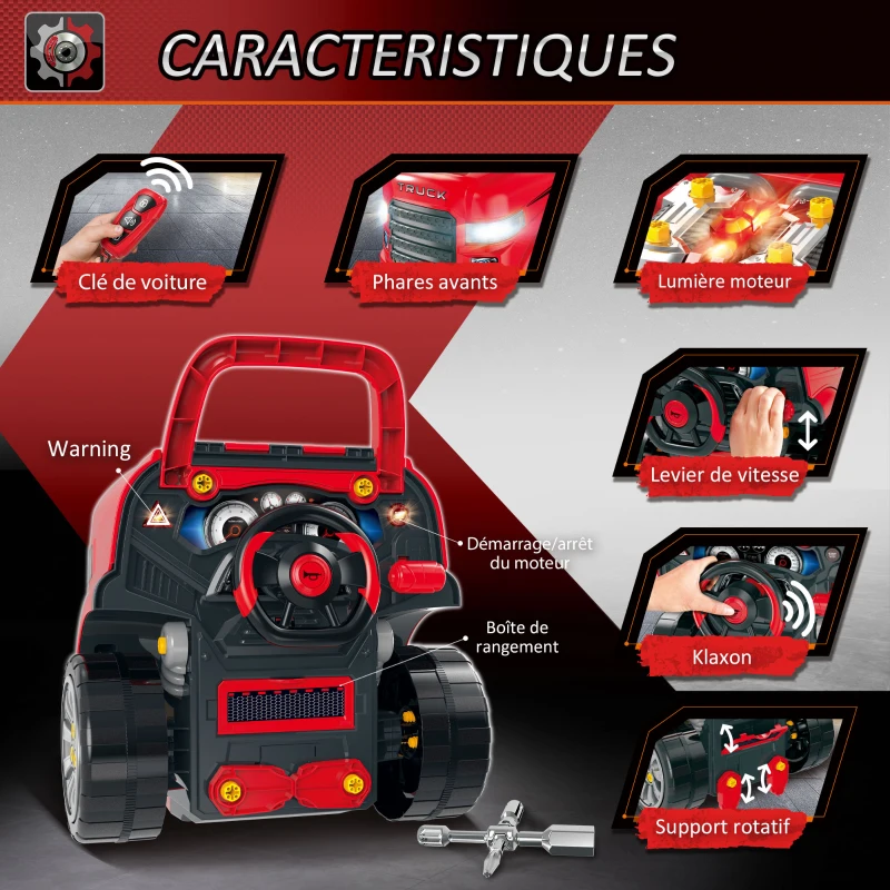Camion mécano 2 en 1 -Enfant – Image 6