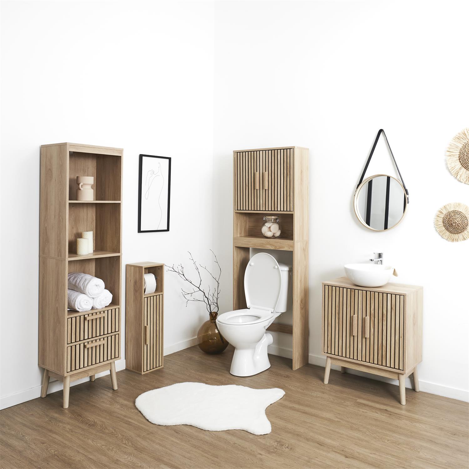 Meuble derouleur papier wc klaus – Image 3