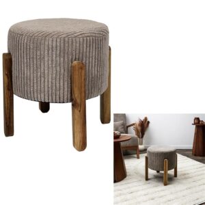 Tabouret cotele scott taupe