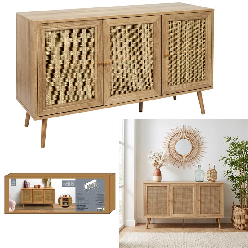 HD7454_GLOBAL Buffet 3 portes bali